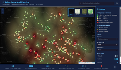 Groundwater Depth Map